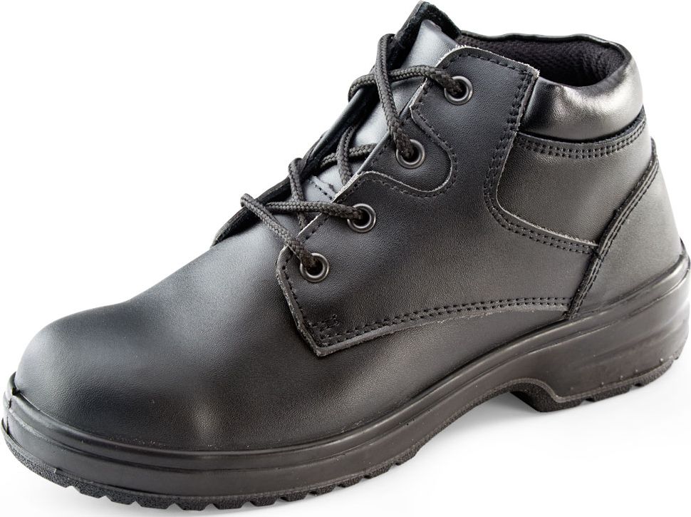 chukka work boots black
