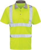 Black Knight Mercury Hi Visibility Polo Shirt 